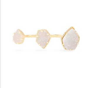 Kendra Scott Naomi Gold Double Ring